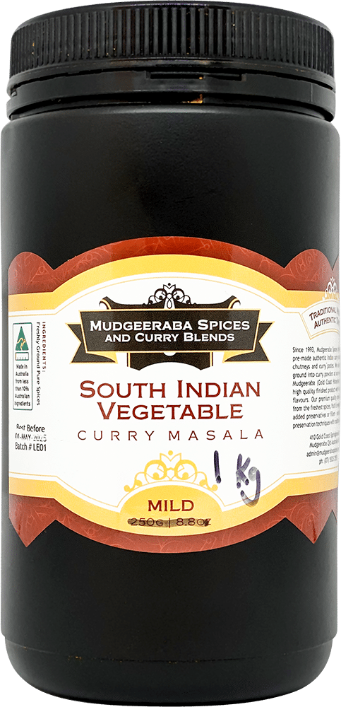 South Indian Vegetable Curry Masala Mild (1kg) - Flavour & Spice